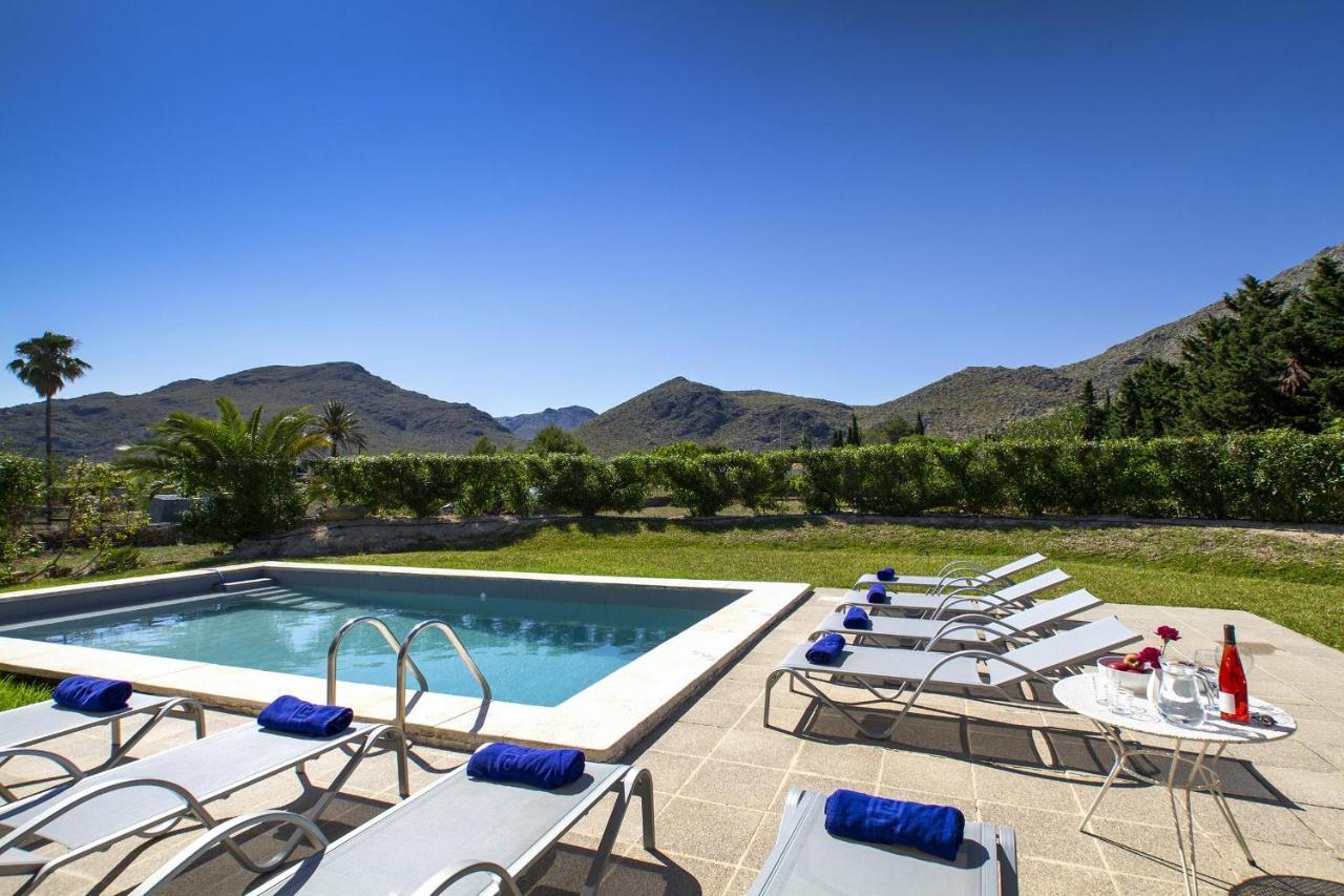 Villa Animeta Pollenca Bagian luar foto