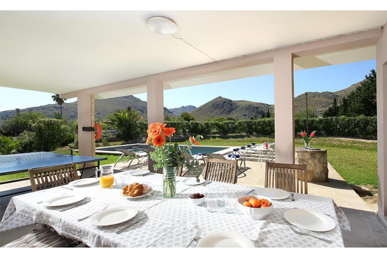 Villa Animeta Pollenca Bagian luar foto