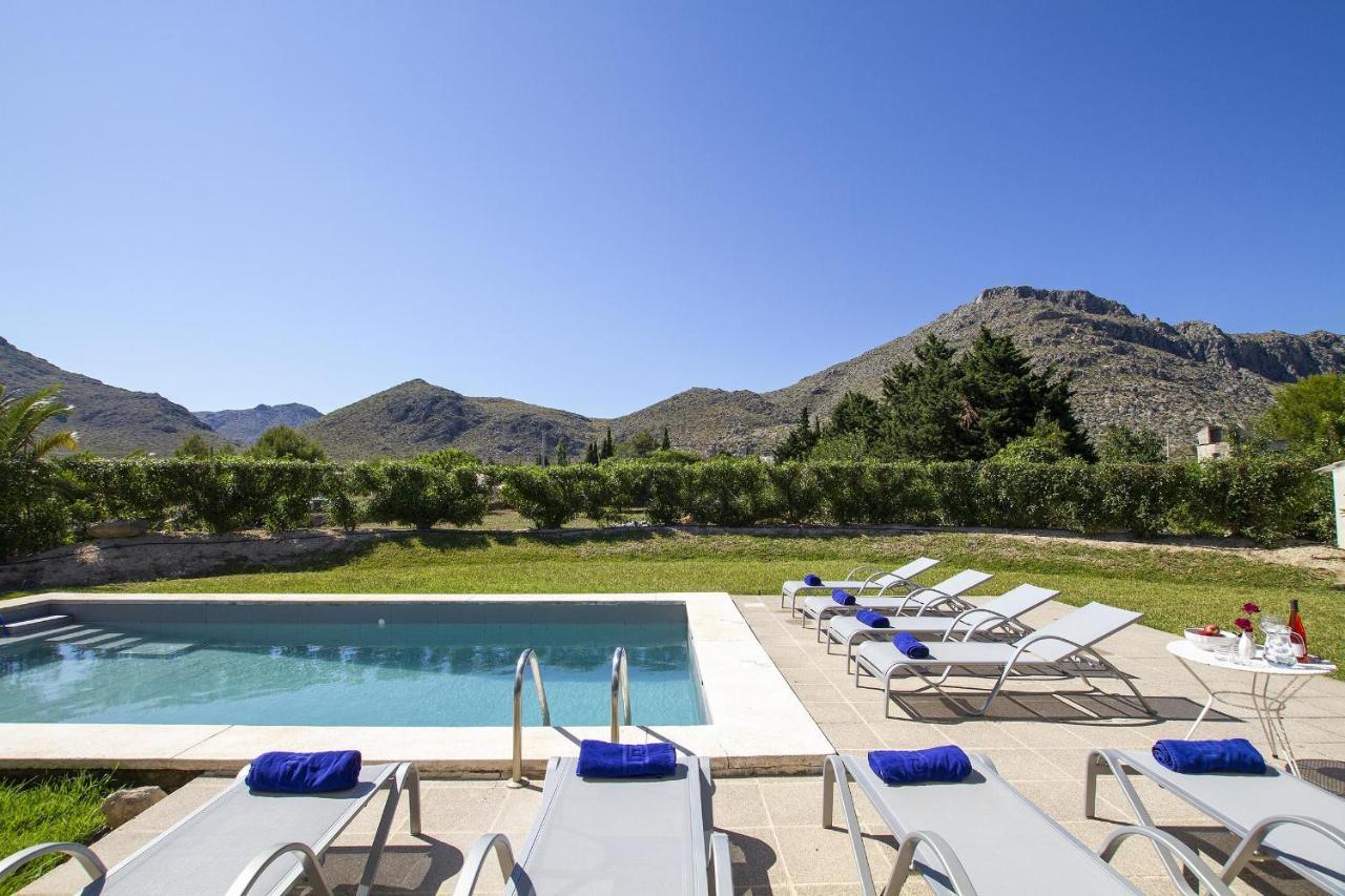 Villa Animeta Pollenca Bagian luar foto