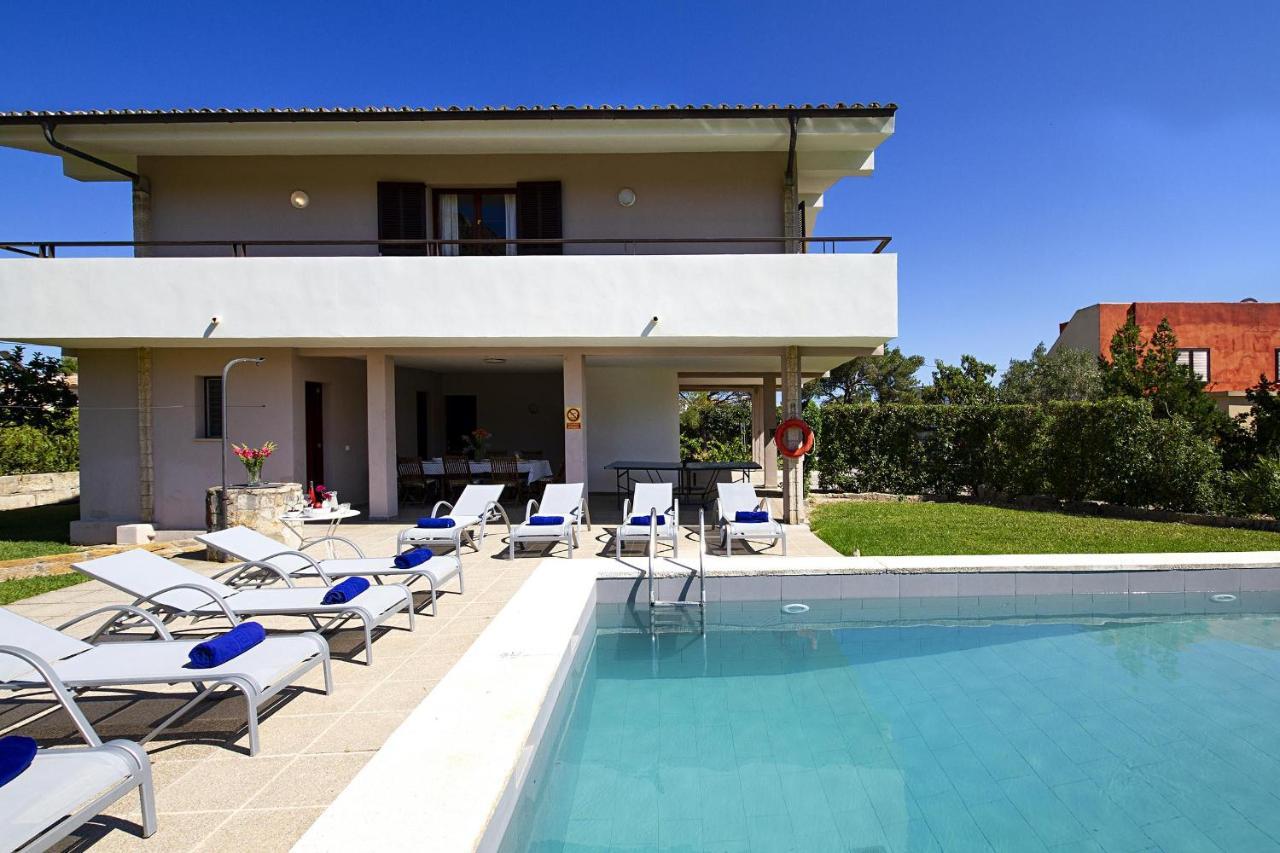 Villa Animeta Pollenca Bagian luar foto