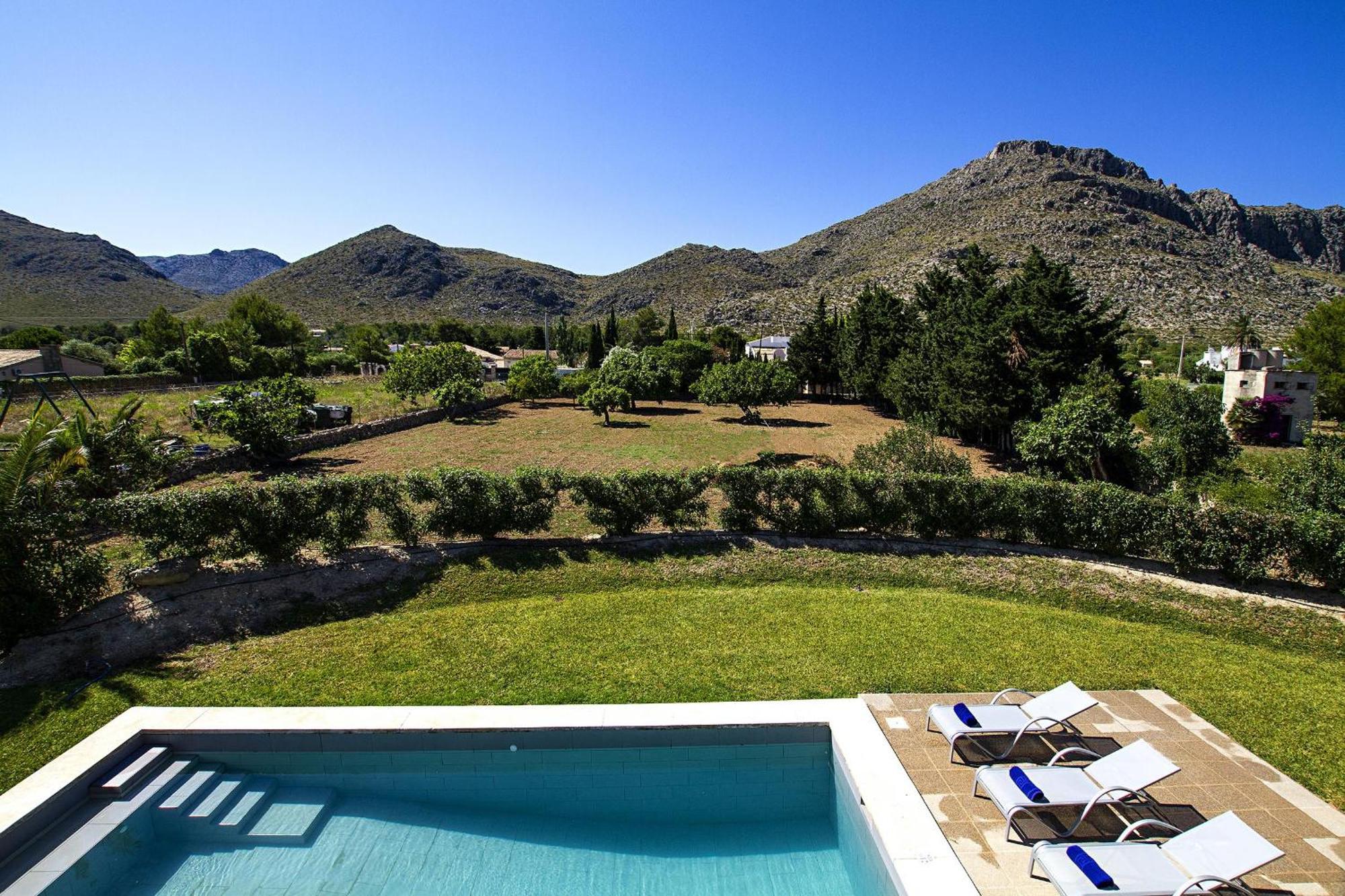 Villa Animeta Pollenca Bagian luar foto